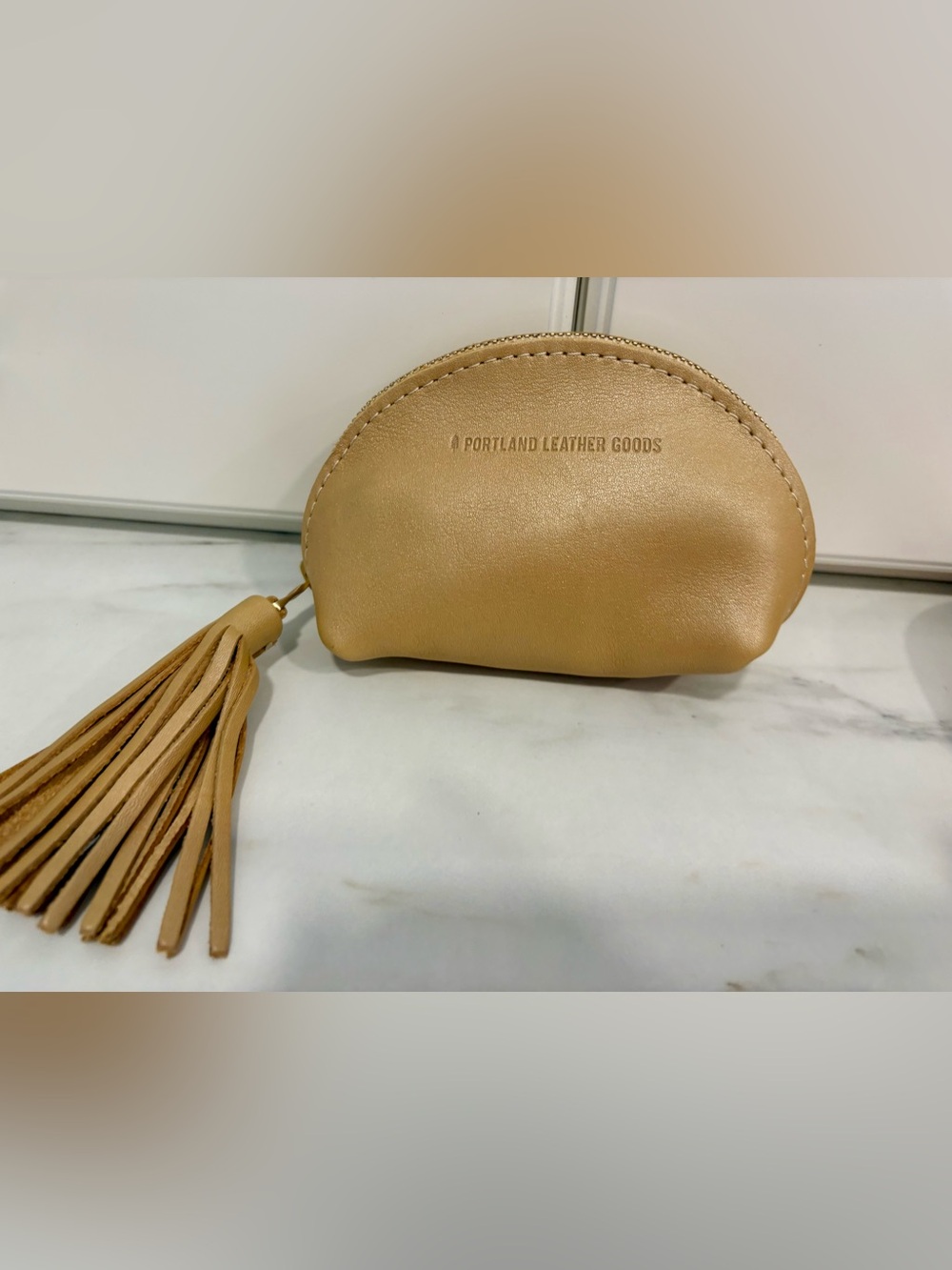 Portland Leather Taco Pouch, Honeycomb